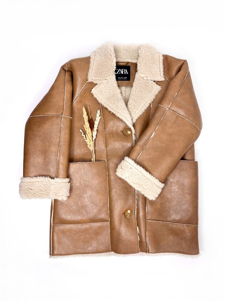 Зимова дублянка ZARA (арт. Л770)